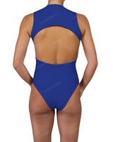Sleeveless Cut Out Back One Piece
