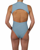 Sleeveless Cut Out Back One Piece