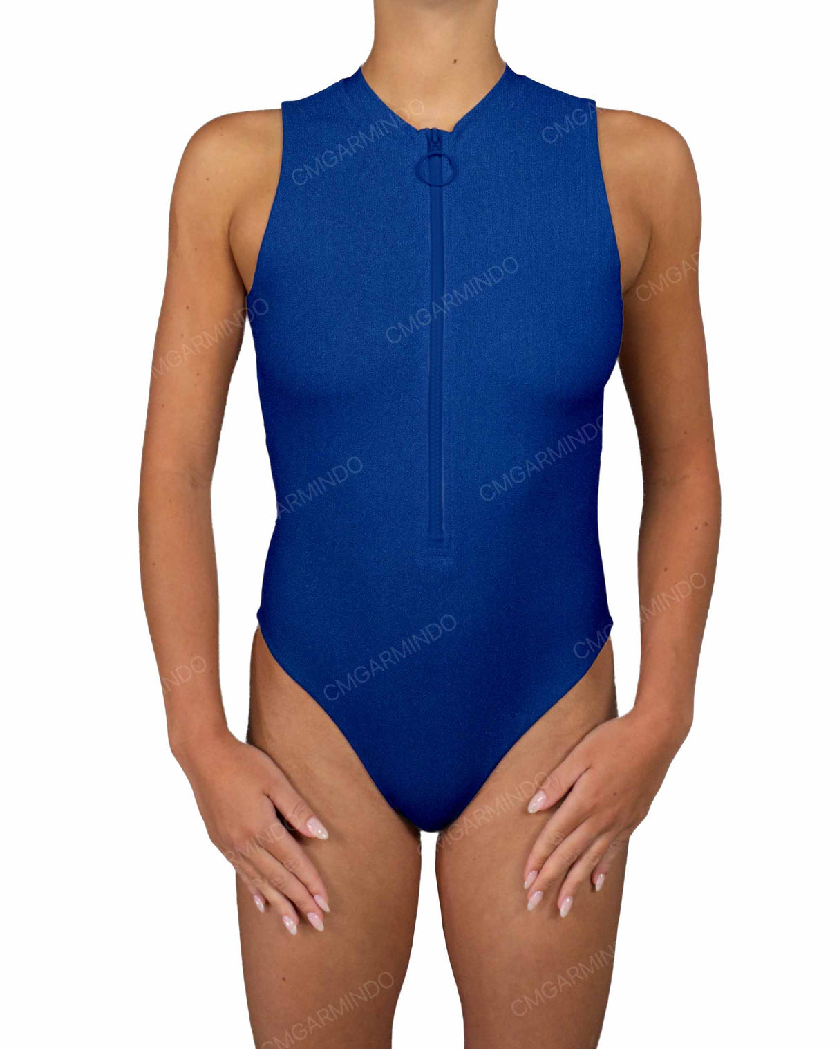 Sleeveless Cut Out Back One Piece
