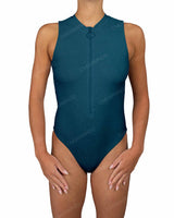 Sleeveless Cut Out Back One Piece