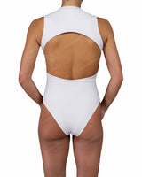 Sleeveless Cut Out Back One Piece