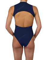 Sleeveless Cut Out Back One Piece
