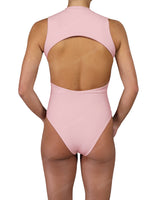 Sleeveless Cut Out Back One Piece