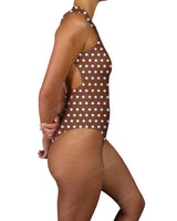 Sleeveless Cut Out Back One Piece