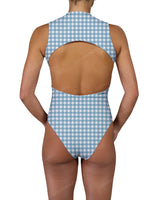 Sleeveless Cut Out Back One Piece