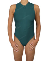 Sleeveless Cut Out Back One Piece