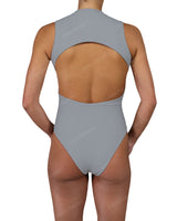 Sleeveless Cut Out Back One Piece