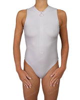 Sleeveless Cut Out Back One Piece