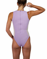 Sleeveless Side Panel One Piece