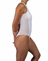 Sleeveless Side Panel One Piece