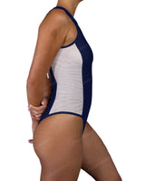 Sleeveless Side Panel One Piece