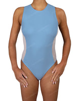 Sleeveless Side Panel One Piece
