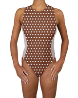Sleeveless Side Panel One Piece
