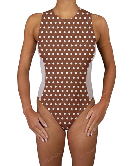 Sleeveless Side Panel One Piece