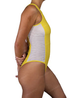 Sleeveless Side Panel One Piece