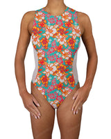 Sleeveless Side Panel One Piece