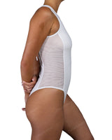 Sleeveless Side Panel One Piece