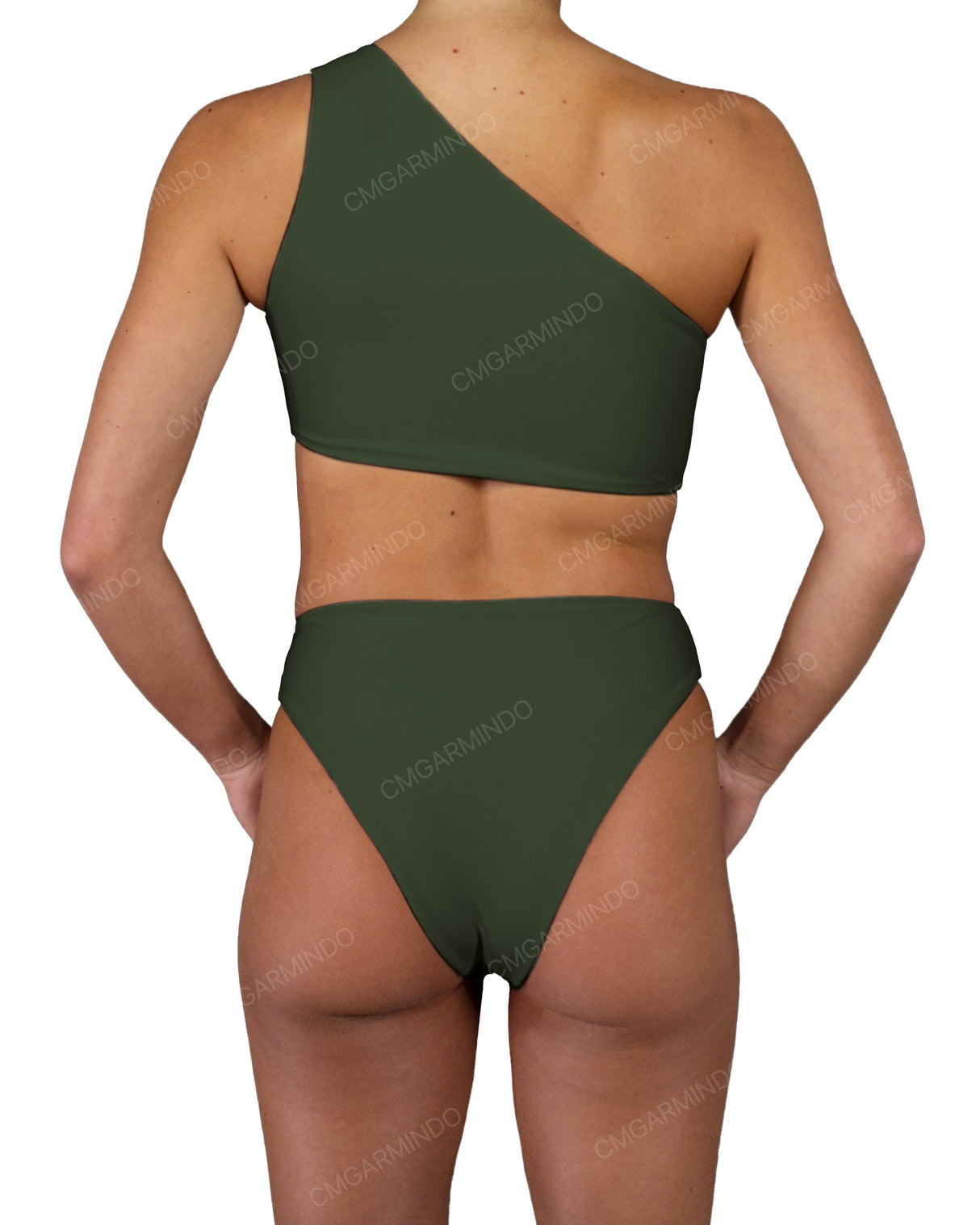 Asymmetrical One Shoulder One Piece