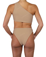 Asymmetrical One Shoulder One Piece