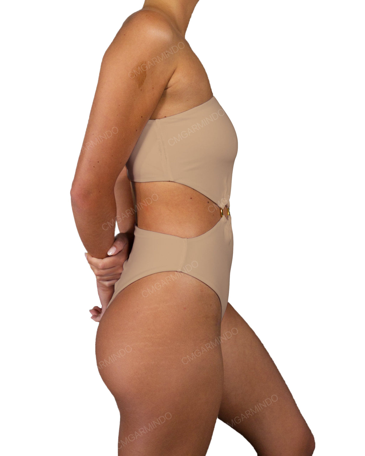 Asymmetrical One Shoulder One Piece