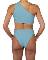 Asymmetrical One Shoulder One Piece