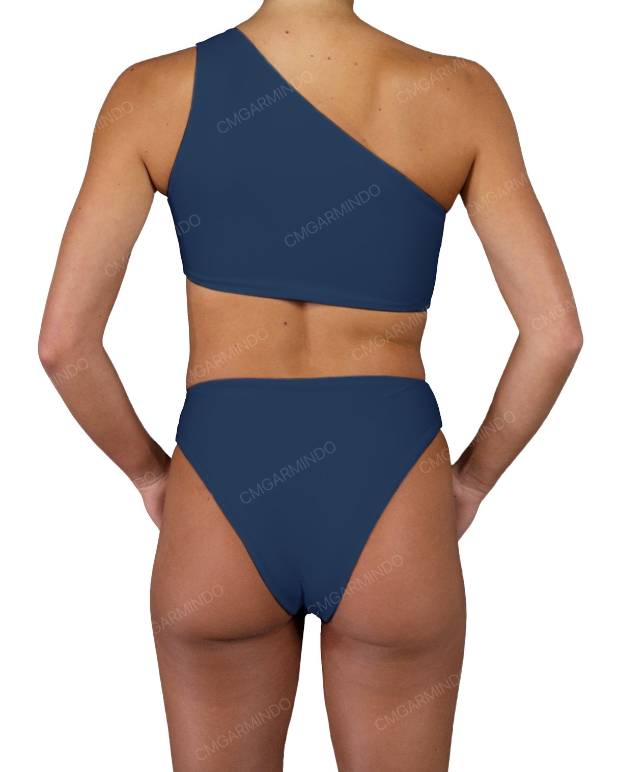 Asymmetrical One Shoulder One Piece