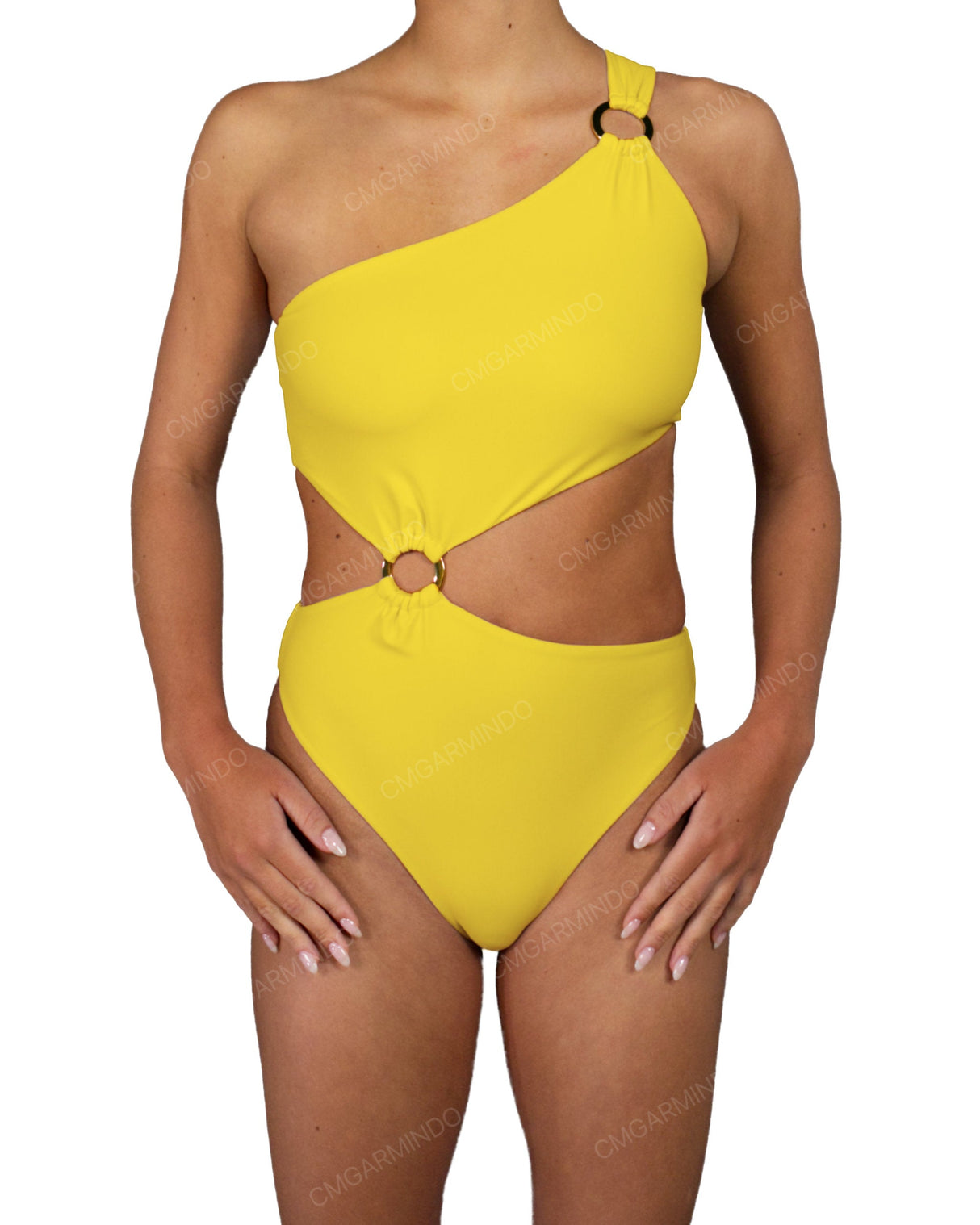 Asymmetrical One Shoulder One Piece