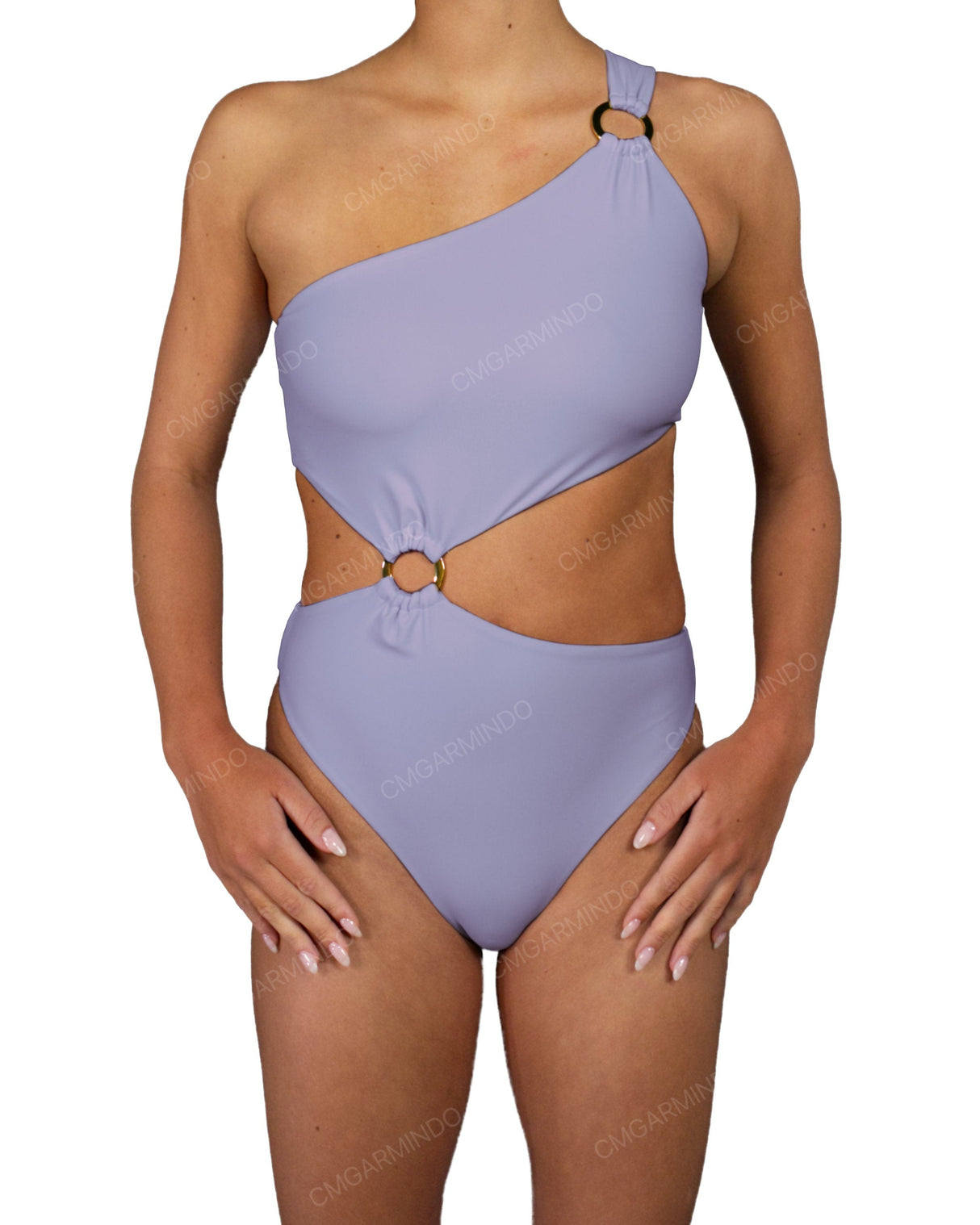 Asymmetrical One Shoulder One Piece