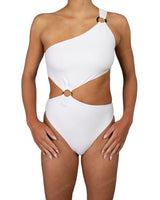 Asymmetrical One Shoulder One Piece