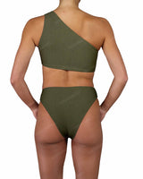 Asymmetrical One Shoulder One Piece