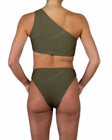 Asymmetrical One Shoulder One Piece