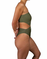 Asymmetrical One Shoulder One Piece
