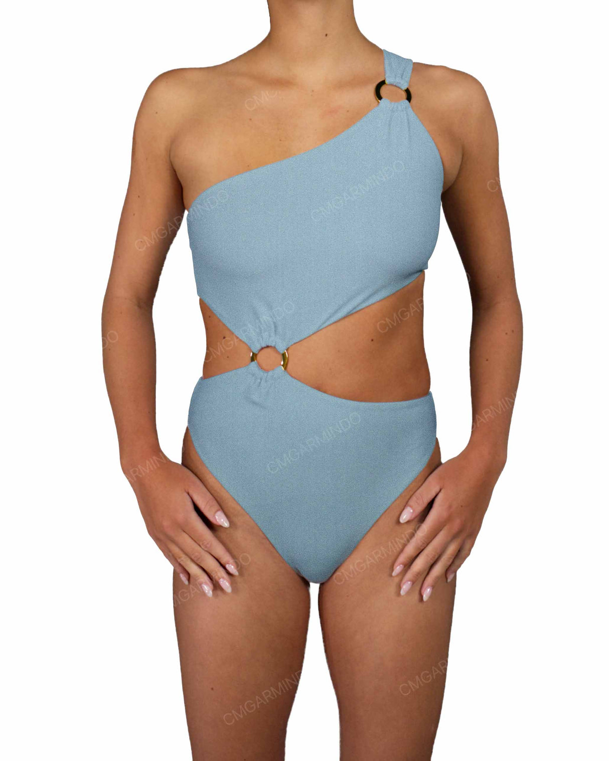 Asymmetrical One Shoulder One Piece
