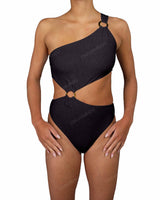 Asymmetrical One Shoulder One Piece