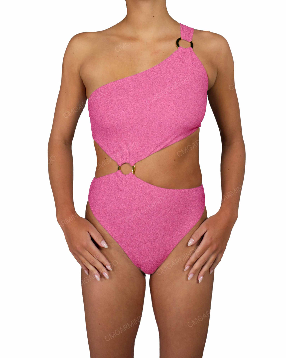 Asymmetrical One Shoulder One Piece