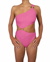 Asymmetrical One Shoulder One Piece