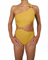 Asymmetrical One Shoulder One Piece