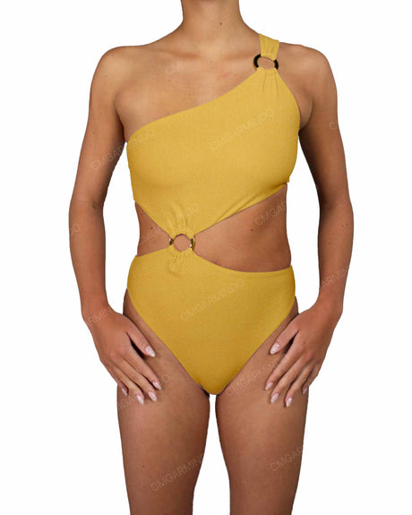 Asymmetrical One Shoulder One Piece