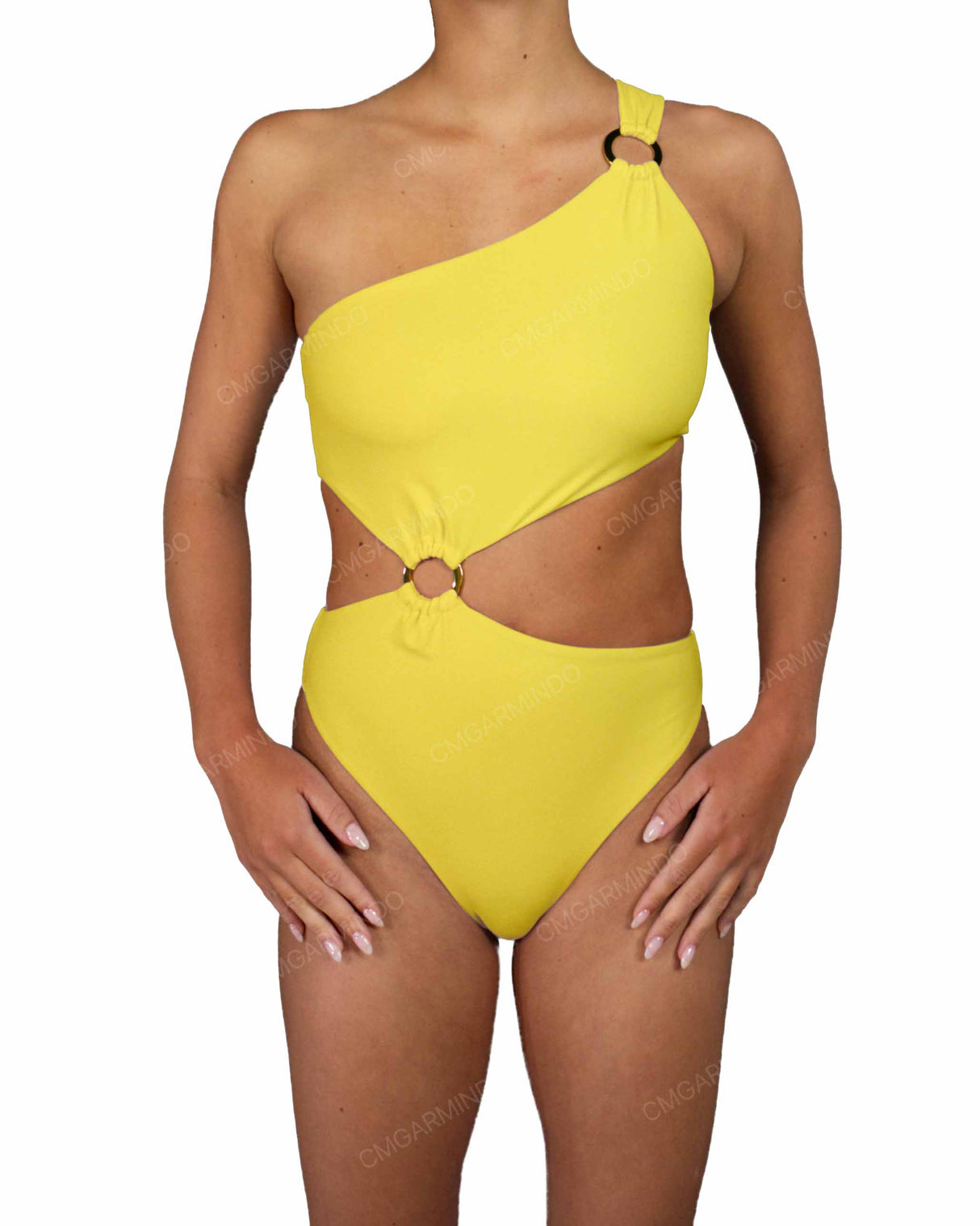 Asymmetrical One Shoulder One Piece