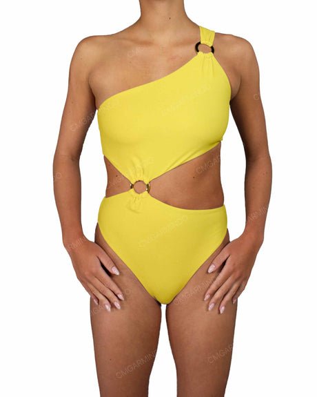 Asymmetrical One Shoulder One Piece