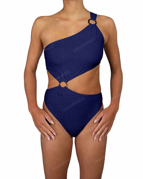 Asymmetrical One Shoulder One Piece