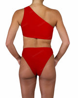 Asymmetrical One Shoulder One Piece