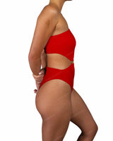 Asymmetrical One Shoulder One Piece