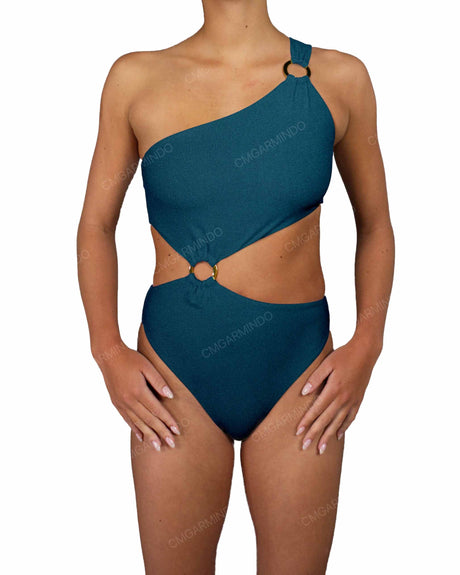 Asymmetrical One Shoulder One Piece