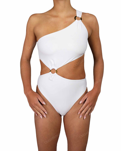Asymmetrical One Shoulder One Piece