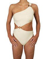 Asymmetrical One Shoulder One Piece