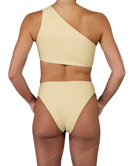 Asymmetrical One Shoulder One Piece