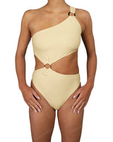 Asymmetrical One Shoulder One Piece