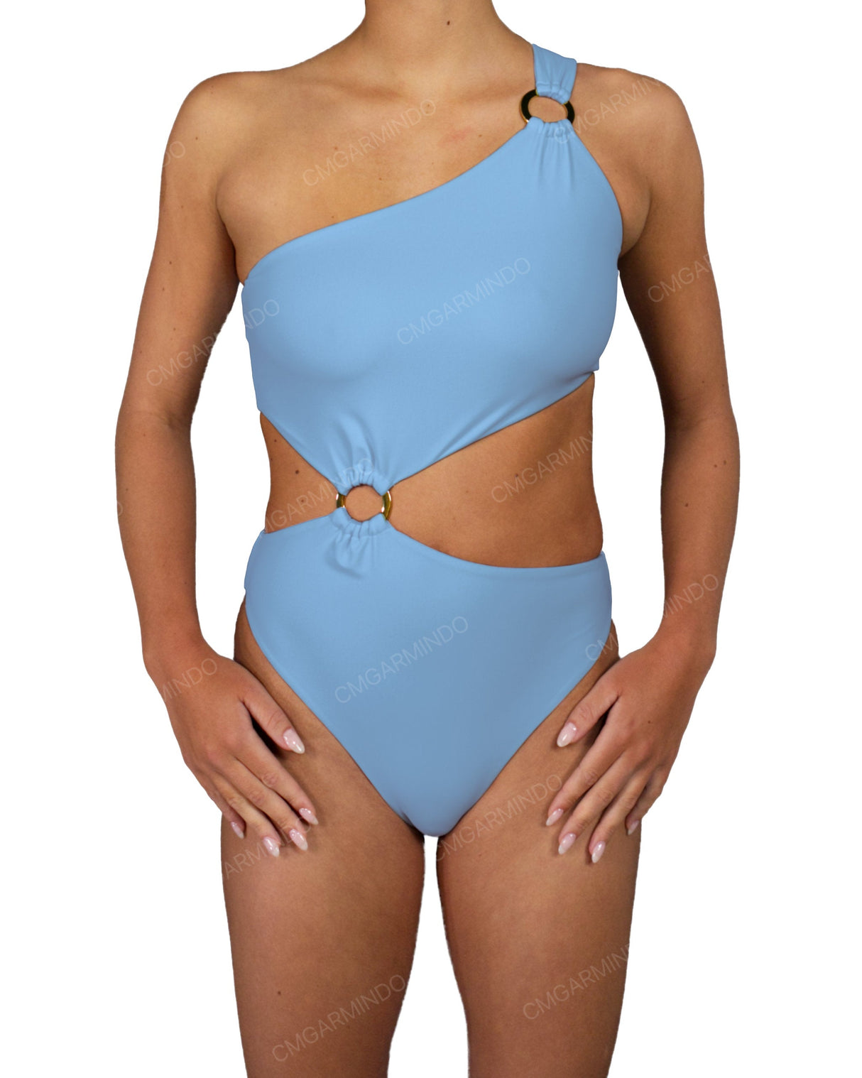 Asymmetrical One Shoulder One Piece