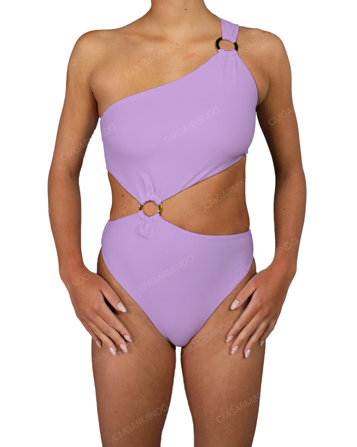 Asymmetrical One Shoulder One Piece